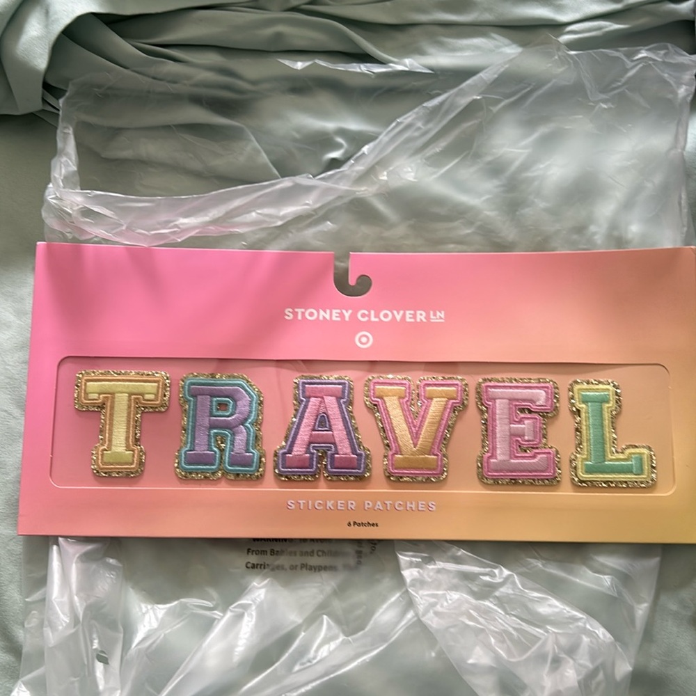 Stoney Clover for Target TRAVEL Sticker Patches